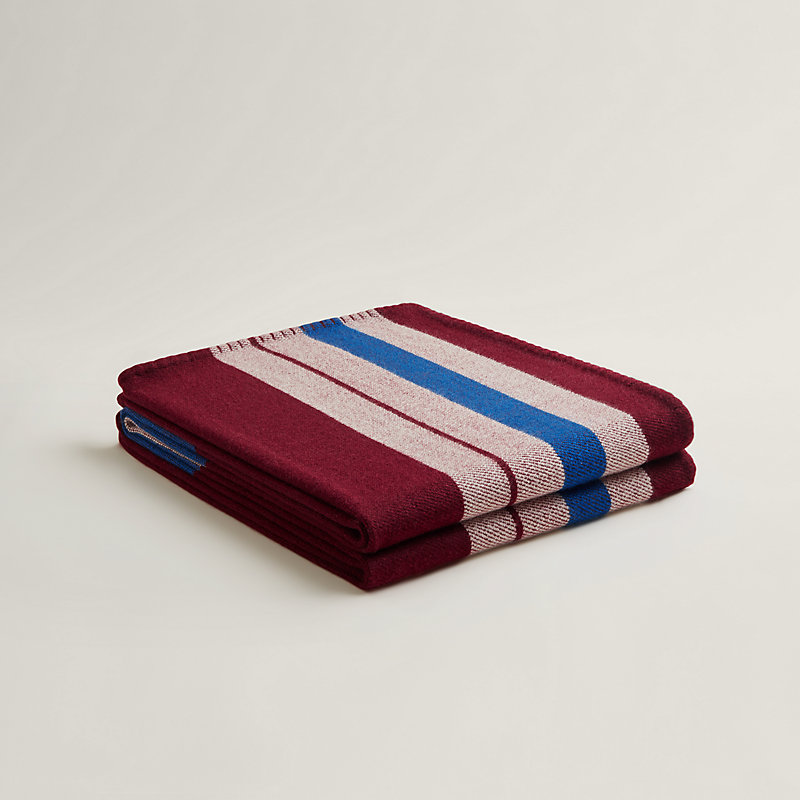 H Bayadere poncho blanket | Hermès UAE